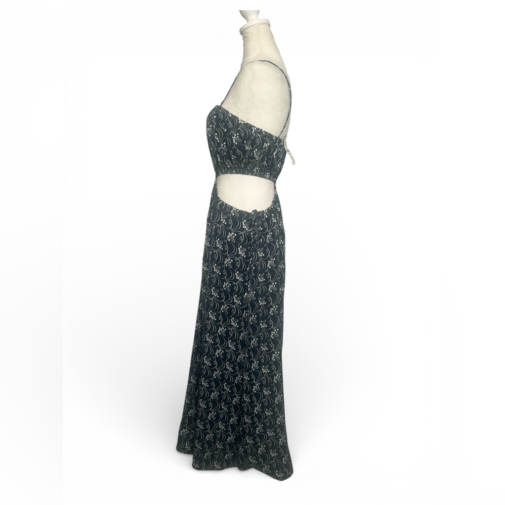 NWT / J.crew Cutout drapey dress in starry swirl - Picture 3 of 5